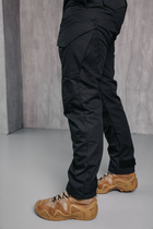 Мужские брюки «Kayman» черный цвет Полиция с усиленными зонами и накладными карманами Rip-stop 34-34 - изображение 5