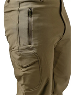 Утепленные тактические штаны Eagle PA-01 Soft Shell на флисе Olive Green XL - изображение 7