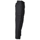 Штани польові зимові MFH US Combat Pants Чорні XL - зображення 3