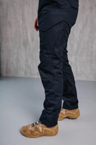 Чоловічі міцні штани «Kayman» темно-синій ДСНС із посиленими зонами та накладними кишенями Rip-stop 36-32 - зображення 4