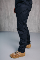 Мужские крепкие брюки «Kayman» темно-синий ГСЧС с усиленными зонами и накладными карманами Rip-stop 32-34 - изображение 3