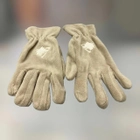 Рукавички зимові флісові Wolftrap пальцеві, колір Койот, тактичні зимові рукавички - зображення 1