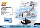 Konstruktor Cobi Armed Forces Mirage III S Swiss Air F 453 elementów (5902251058272) - obraz 4