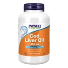 Cod Liver Oil 650mg - 250 sgels олія печінки тріски для щоденної підтримки омега-3, вітамінів A і D, імунітету та зору
