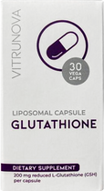 Ліпосомальний глутатіон Vitrunova антиоксидант 200 мг 30 капсул (8718546676734) - зображення 1