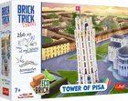 Klocki konstrukcyjne Trelf Brick Trick Tower of Pisa 260 elementów (5900511616101)