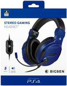 Słuchawki BigBen Interactive PS4 Gaming Headset V3 Niebieski (44800PS4HSV31) - obraz 4