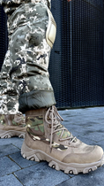 Зимние военные штаны пиксель ЗСУ, брюки пиксель зимние штаны тактические с наколенниками ВСУ на синтепоне 52 - изображение 2