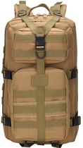 Штурмовий рюкзак тактичний 35 L 50х28х25 см Combat Койот (2000002733409) - зображення 4