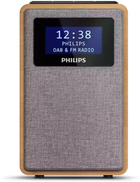Настільний радіогодинник з будильником Philips TAR5005/10 - зображення 2