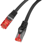 Патч-корд Lanberg FTP Cat 6 1.5 м Black (5901969434118)