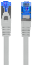 Patchcord Lanberg S/FTP Cat 6a 0.25 m Grey (5901969435092)