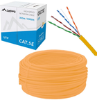 Патч-корд Lanberg UTP Cat 5e 2 м Orange (5901969422771)