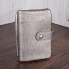 Кошелек C-1899B-silvery-grey Серебристо-серый