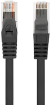 Патч-корд Lanberg UTP Cat 6 0.25 м Black (5901969434323)