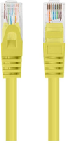 Patchcord Lanberg UTP Cat 5e 1.5 m Yellow (5901969435597) - obraz 1