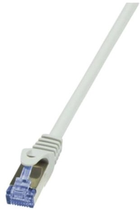 Patchcord LogiLink Cat 6a/7 S/FTP 5 m Grey (4052792032307) - obraz 1