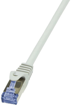 Patchcord LogiLink Cat 6a/7 S/FTP 20 m Grey (4052792032345) - obraz 1