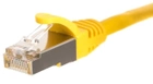 Патч-корд Netrack Cat 5e S/FTP 10 м Yellow (5908268774624) - зображення 1