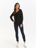 Пуловер жіночий Top Secret SSW3620CA 34 Чорний (5903411533189) - зображення 3