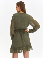 Sukienka krótka jesienna damska Top Secret SSU4483ZI 38 Zielona (5903411524675) - obraz 2