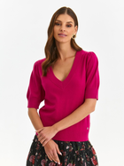 Пуловер жіночий Top Secret SWS0165RO 36 Рожевий (5903411539662) - зображення 1