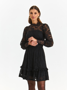 Sukienka wieczorowa krótka jesienna damska Top Secret SSU4553CA 40 Czarna (5903411546233) - obraz 1