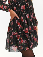 Sukienka krótka jesienna damska Top Secret SSU4521CA 42 Czarna (5903411536791) - obraz 6