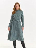 Сукня-сорочка міді осіння жіноча Top Secret SSU4558ZI 42 Зелена (5903411547100) - зображення 1