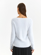 Пуловер жіночий Top Secret SSW3631BI 34 Білий (5903411539853) - зображення 2