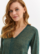 Пуловер жіночий Top Secret SSW3634ZI 34 Зелений (5903411541726) - зображення 4