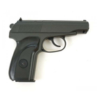 Детский страйкбольный пистолет ПМ "Пистолет Макарова" металлический с шариками Galaxy G29B Черный - изображение 3