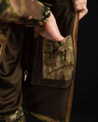 Тактична куртка SoftShell "Кіборг" - мультикам S - изображение 9