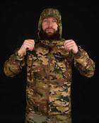 Тактична куртка SoftShell "Кіборг" - мультикам XL - изображение 4