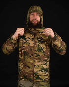 Тактична куртка SoftShell "Кіборг" - мультикам M - изображение 4