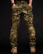 Тактичні штани "Генерал" з вентиляцією та наколінниками - мультикам L - изображение 3
