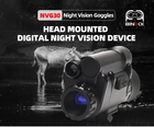 Прибор монокуляр ночного видения NVG30 Wi-Fi до 800м Черный (Kali) KL321 с тремя уровнями инфракрасного света для охоты рыболовли активного отдыха - изображение 6