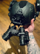 Крепление Wilcox L4G24 для прибора ночного видения на шлем металл Черный (Kali) KL317 - изображение 5