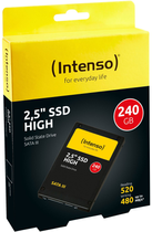 SSD диск Intenso High Performance 240GB 2.5" SATA III TLC (3813440) - зображення 2