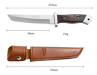 Мисливський Ніж Buck Knives V5 (для туризму, риболовлі, полювання) - зображення 4