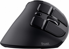 Миша Trust Voxx Rechargeable Ergonomic Wireless Black (8713439237313) - зображення 4