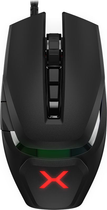 Mysz Krux Bot RGB USB Czarna (KRX0115)