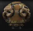 Универсальный адаптер для крепления активной гарнитуры на рельсы шлема OPS Core Песочный (Kali) AI225 - изображение 3