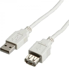 Kabel Value USB 2.0 AM - USB 2.0 AF 1.8 m S3112 (7611990157389) - obraz 1