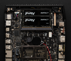 Pamięć Kingston Fury SODIMM DDR4-3200 65536 MB PC4-25600 (Kit of 2x32768) Impact Black (KF432S20IBK2/64) - obraz 4