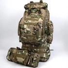 Рюкзак тактичний 90л із сумкою-органайзером Oxford 800D Мультикам - зображення 1