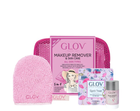 Zestaw do pielęgnacji twarzy Glov Travel Set rękawica do oczyszczania + magnet do czyszczenia rękawic + kosmetyczka (5902768711806) - obraz 1
