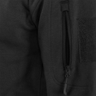 Тактическая толстовка черная с капюшоном Mil-Tec худи 11472302-S - изображение 6