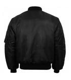 Тактическая куртка Mil-tec MA1 Flight Jacket (Bomber) Black 10402002-XS - изображение 5