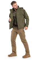 Тактична куртка Mil-Tec SOFTSHELL JACKET SCU OLIVE 10864012 - 2XL - зображення 3